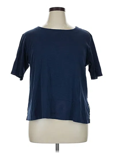 Pre-owned Orvis Short Sleeve T-shirt In Blue