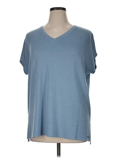 Pre-owned Orvis Short Sleeve T-shirt In Blue