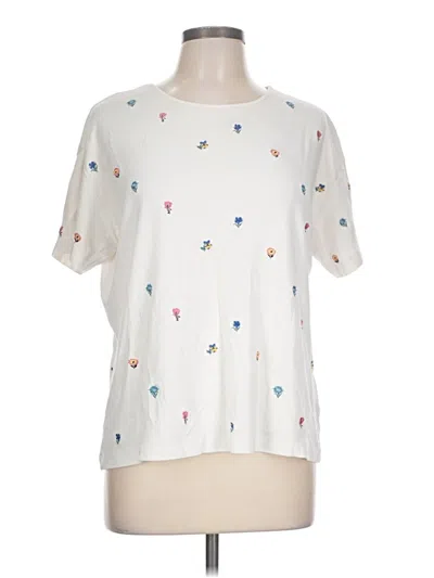 Pre-owned Orvis Short Sleeve T-shirt In Ivory
