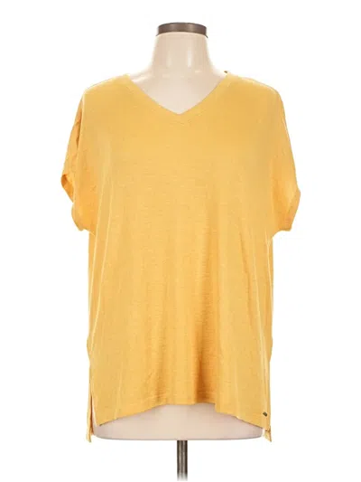 Pre-owned Orvis Short Sleeve T-shirt In Yellow