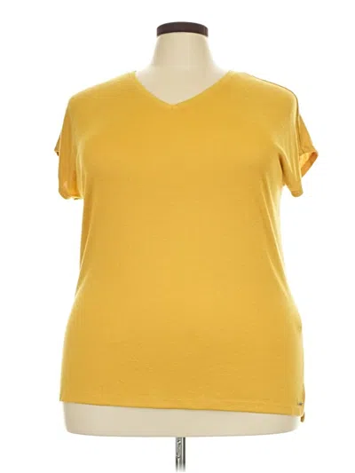 Pre-owned Orvis Short Sleeve T-shirt In Yellow