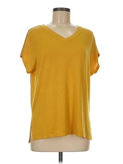 Pre-owned Orvis Short Sleeve T-shirt In Yellow