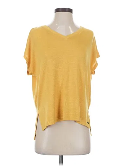 Pre-owned Orvis Short Sleeve T-shirt In Yellow