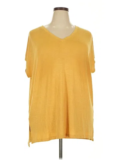 Pre-owned Orvis Short Sleeve T-shirt In Yellow