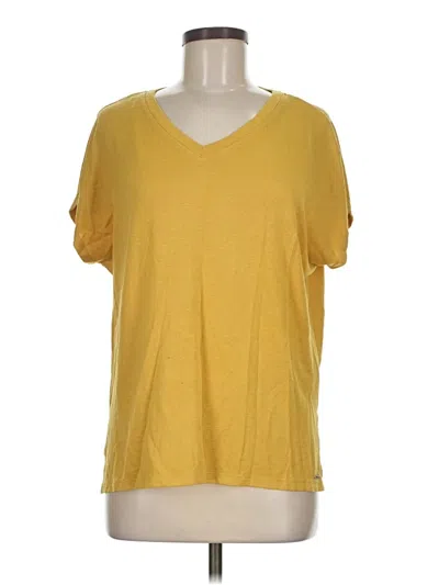 Pre-owned Orvis Short Sleeve T-shirt In Yellow