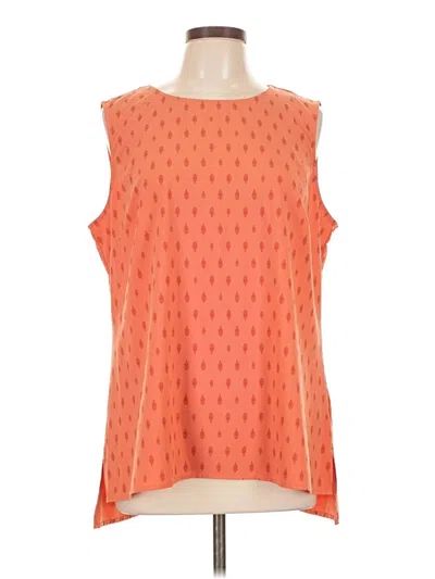 Pre-owned Orvis Sleeveless T-shirt In Orange