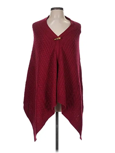 Pre-owned Orvis Sweater Vest In Burgundy