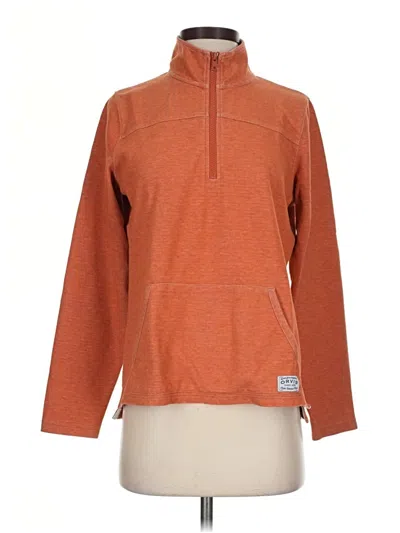 Pre-owned Orvis Sweatshirt In Orange