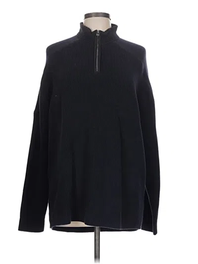Pre-owned Orvis Turtleneck Sweater In Black