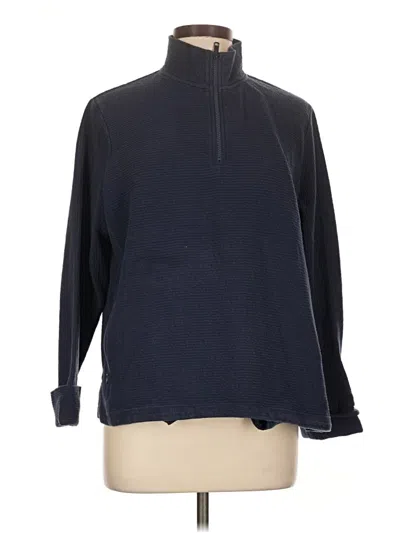 Pre-owned Orvis Turtleneck Sweater In Blue