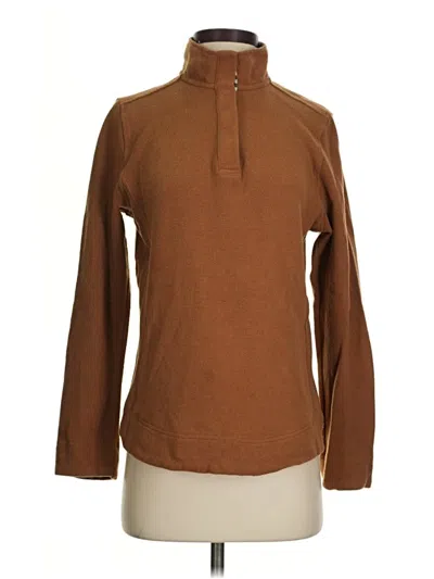 Pre-owned Orvis Turtleneck Sweater In Brown