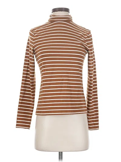 Pre-owned Orvis Turtleneck Sweater In Brown