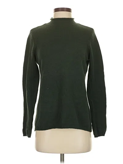 Pre-owned Orvis Turtleneck Sweater In Green
