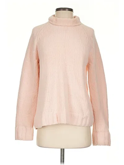 Pre-owned Orvis Turtleneck Sweater In Pink