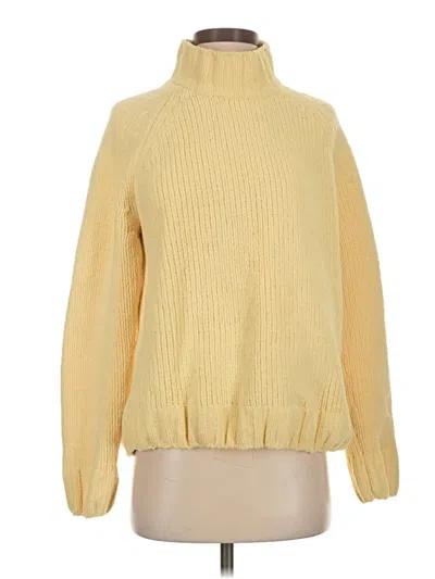 Pre-owned Orvis Turtleneck Sweater In Yellow
