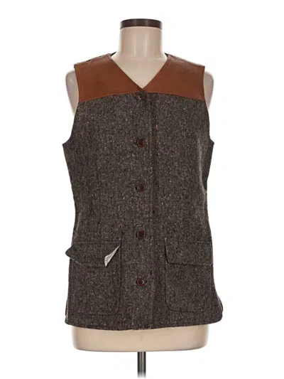 Pre-owned Orvis Vest In Brown
