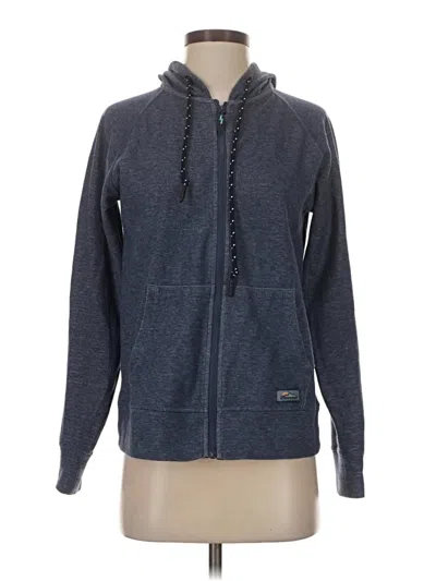Pre-owned Orvis Zip Up Hoodie In Blue