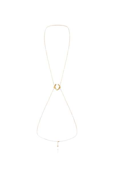 Orxata Jewelry Bodychain In Gold