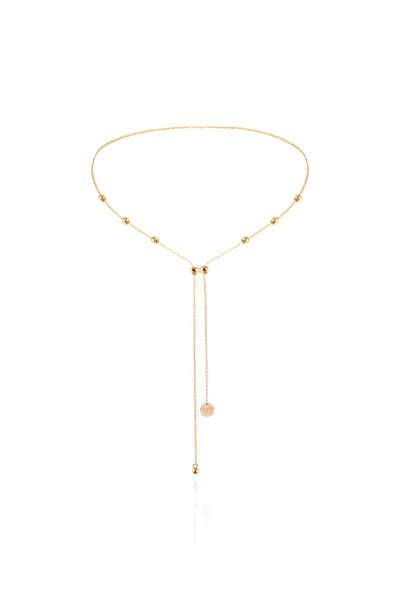Orxata Jewelry Espacio Transformer Necklace In Gold