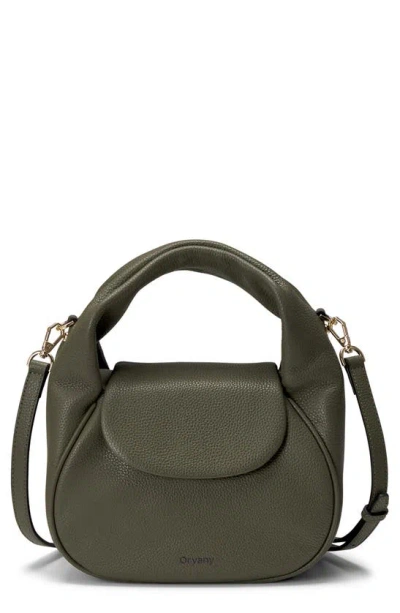 Oryany Anaan Leather Tote Crossbody Bag In Green