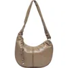 Oryany Becca Leather Shoulder Bag In Neutral