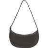 Oryany Braid Faux Leather Crossbody Bag In Gray