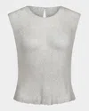 Oryany Chloe Woven Mesh Top