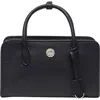 Oryany Claude Leather Satchel In Black