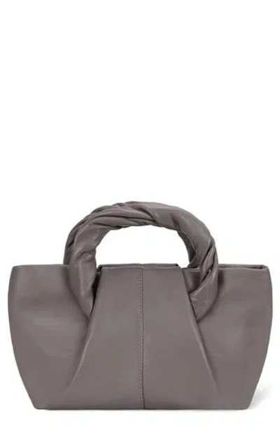 Oryany Cozy Leather Tote Bag In Warm Grey