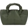 Oryany Cozy Small Leather Tote Bag In Olive