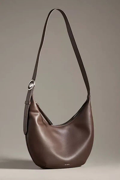 Oryany Crescent Shoulder Bag In Brown