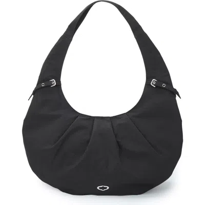 Oryany Croissant Shoulder Bag In Black