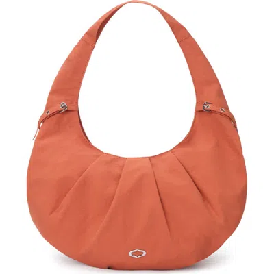 Oryany Croissant Shoulder Bag In Ginger