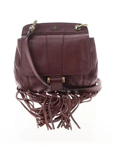 Pre-owned Oryany Crossbody Bag In Burgundy
