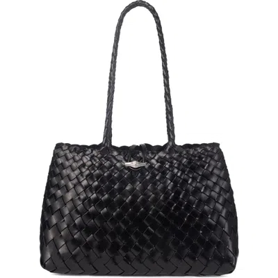 Oryany Kayla Woven Leather Shoulder Bag