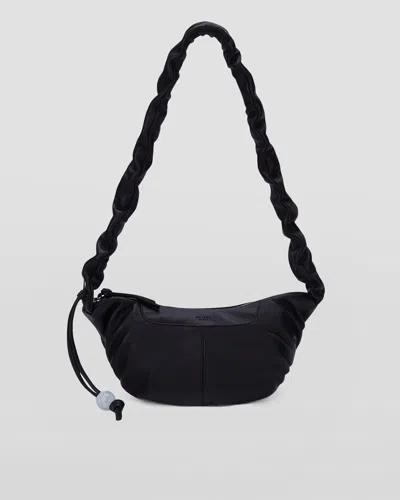 Oryany Kech Ruched Zip Crossbody Bag In Black