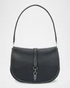Oryany Kech Western Stitch Leather Crossbody Bag In Black