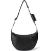 Oryany Leather Crossbody Bag In Black
