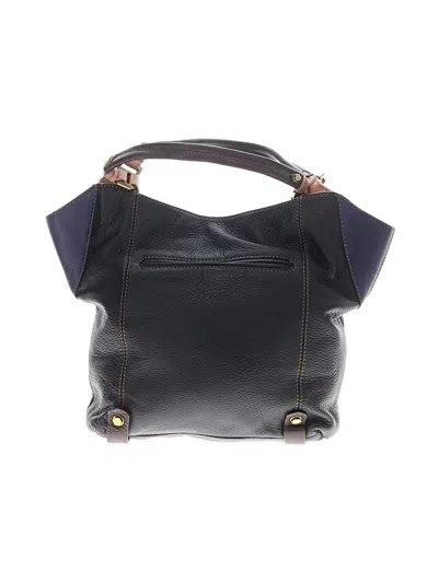 Pre-owned Oryany Leather Hobo Bag In Black