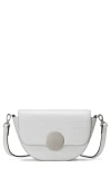 Oryany Women's White Lottie Saddle Crossbody - Cloud