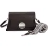 Oryany Lottie Flap Crossbody Bag In Dark Chocolate