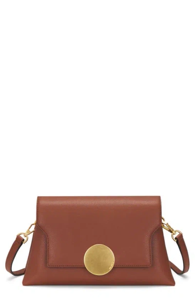 Oryany Lottie Flap Crossbody Bag In Brown