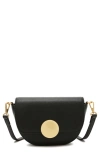 ORYANY LOTTIE LEATHER SADDLE CROSSBODY BAG