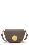 ORYANY LOTTIE LEATHER SADDLE CROSSBODY BAG