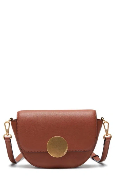 Oryany Lottie Saddle Crossbody - Toffee Tan