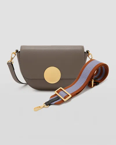 Oryany Women's Lottie Saddle Crossbody -warm Grey