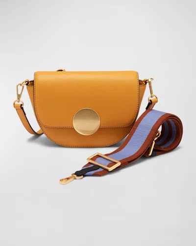 Oryany Women's Yellow / Orange Lottie Saddle Crossbody -shadow Yellow