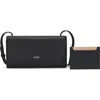 Oryany Mandy Leather Crossbody Wallet In Black