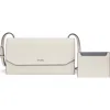 Oryany Mandy Leather Crossbody Wallet In Gray