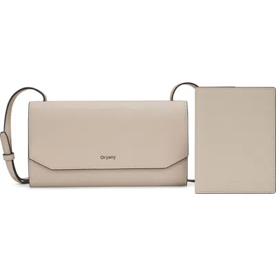Oryany Mandy Travel Bag Set In Cream